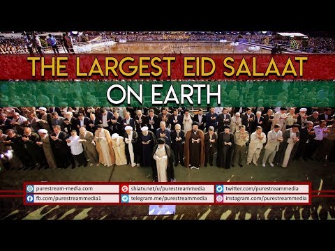 The Largest EID SALAAT on Earth